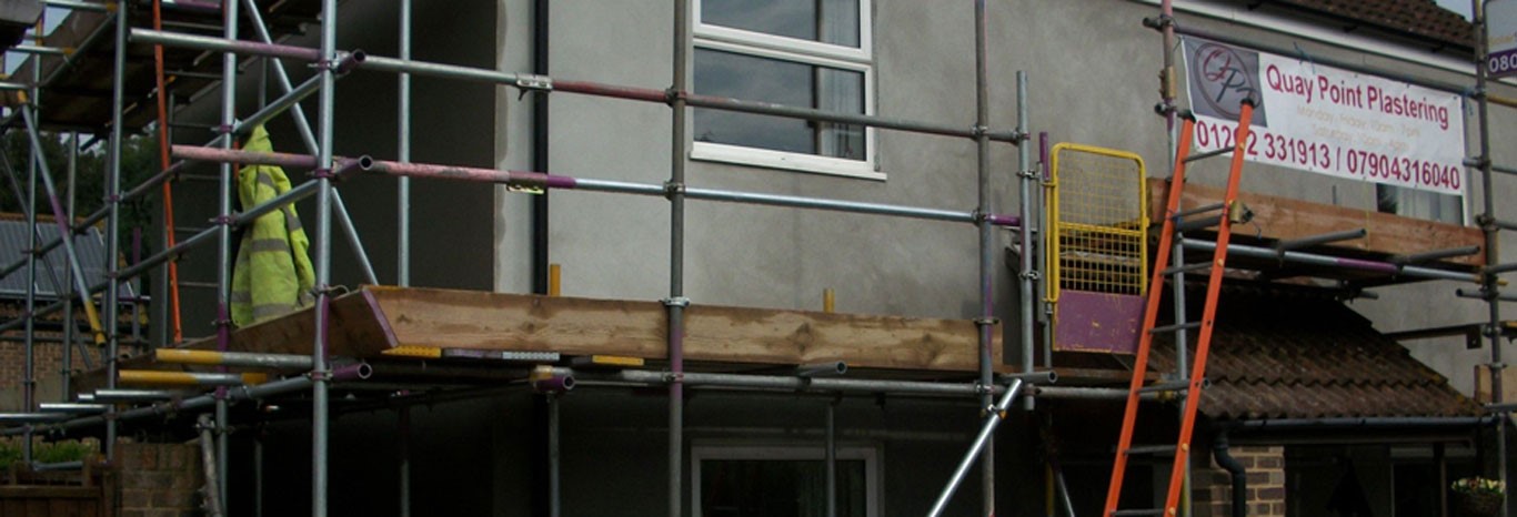 Damp surveys work by Quay Point Plastering